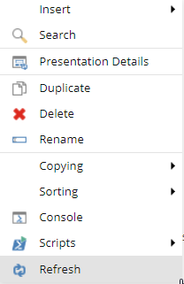 presentation details in sitecore